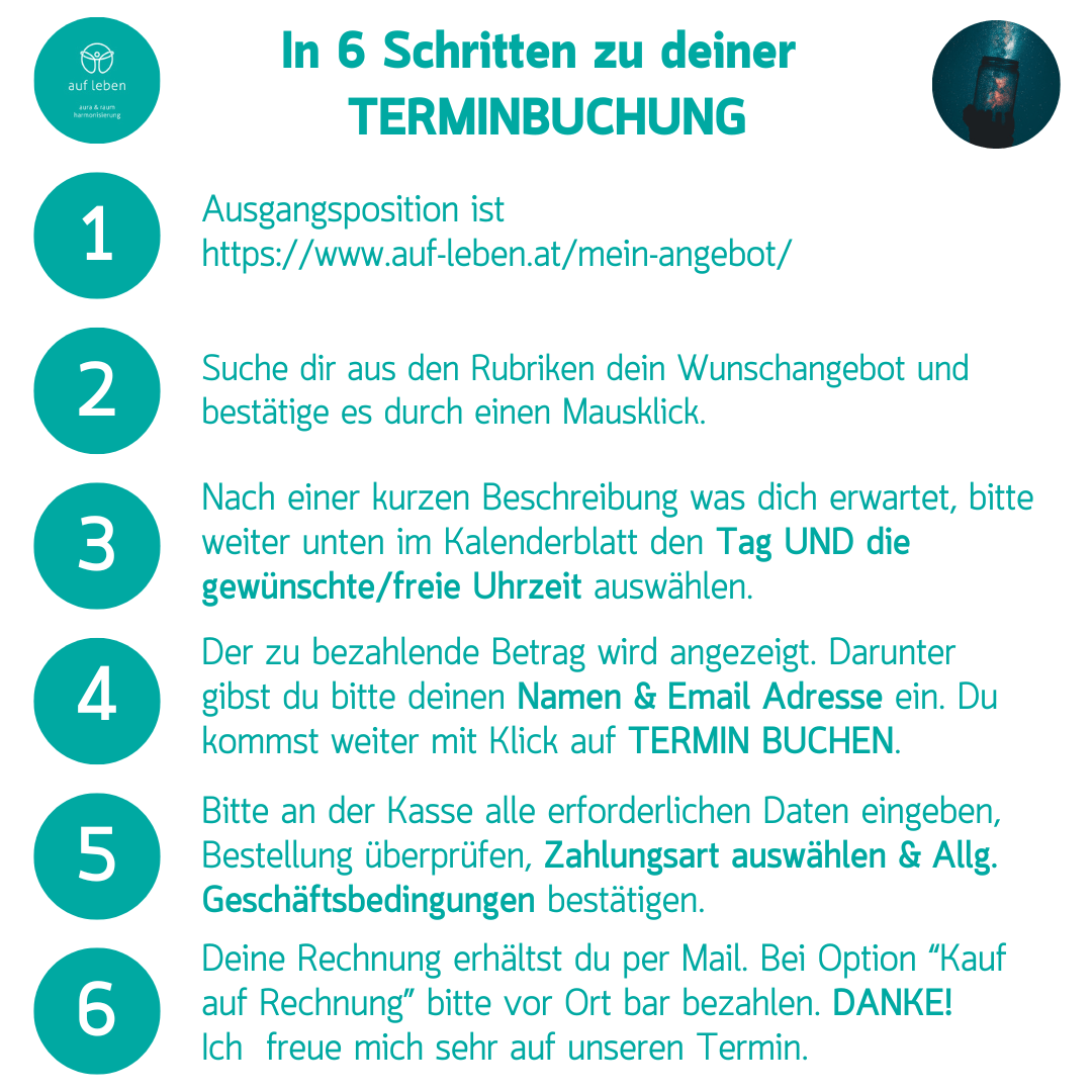 Terminbuchung Schritt für Schritt Anleitung